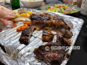 Grilled Iberian Black Pork Ribs recipe