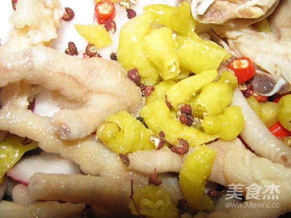 Lemon Soaked Chicken Feet recipe