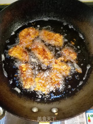 Crispy Fried Pork Ribs recipe