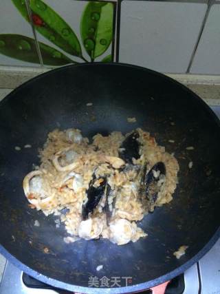 [trial Report of Xinwei Cook]----spanish Seafood Risotto recipe