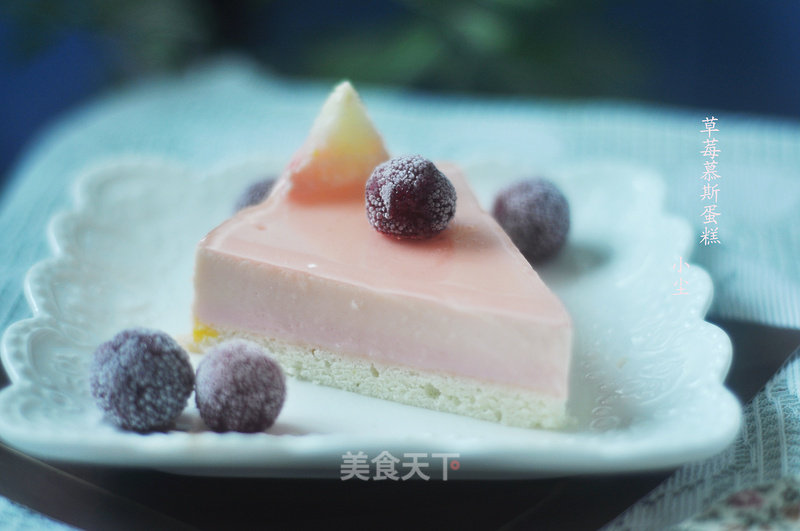 Strawberry Mousse Cake recipe