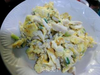 Whitebait Scrambled Eggs recipe