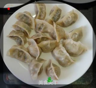 #春食野菜香# Dandelion Pork Dumplings recipe