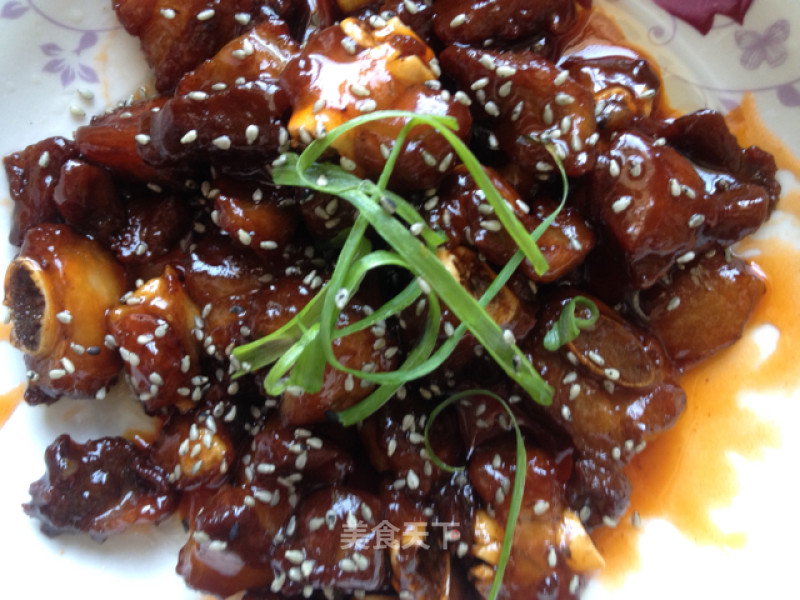 Short Version of Sweet and Sour Pork Ribs recipe