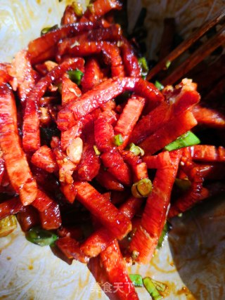 Shredded Pork with Vegetable Pepper recipe