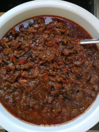 Spicy Mushroom Beef Sauce recipe