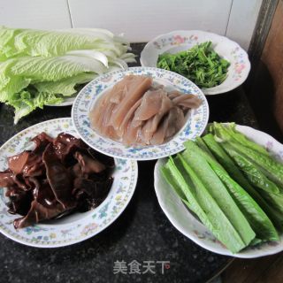 Red Oil Pork Ribs Fragrant Pot recipe