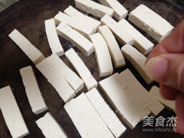 Fish-flavored Crispy Tofu recipe