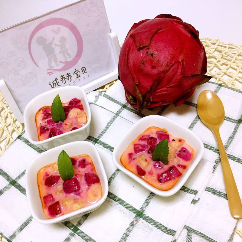 Baby Food Supplement Baked with Fruits recipe