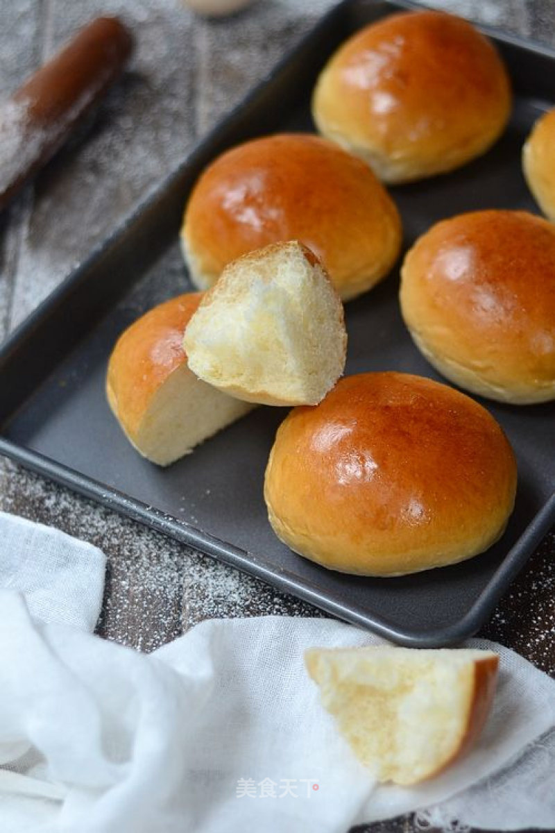 [coconut Scented Meal Buns] A Small Bread that is As Delicious As without Fillings recipe