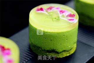 Matcha Mousse Cake recipe