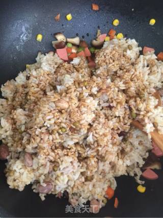 Mixed Vegetable Fried Rice recipe