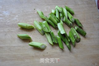 Asparagus and Lotus Root recipe