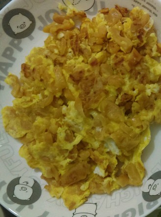 Dried Radish Omelette recipe