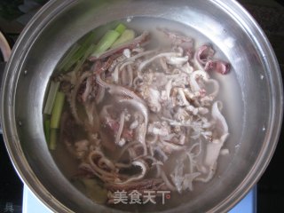 Warm Lamb Tripe Stewed with Potatoes recipe