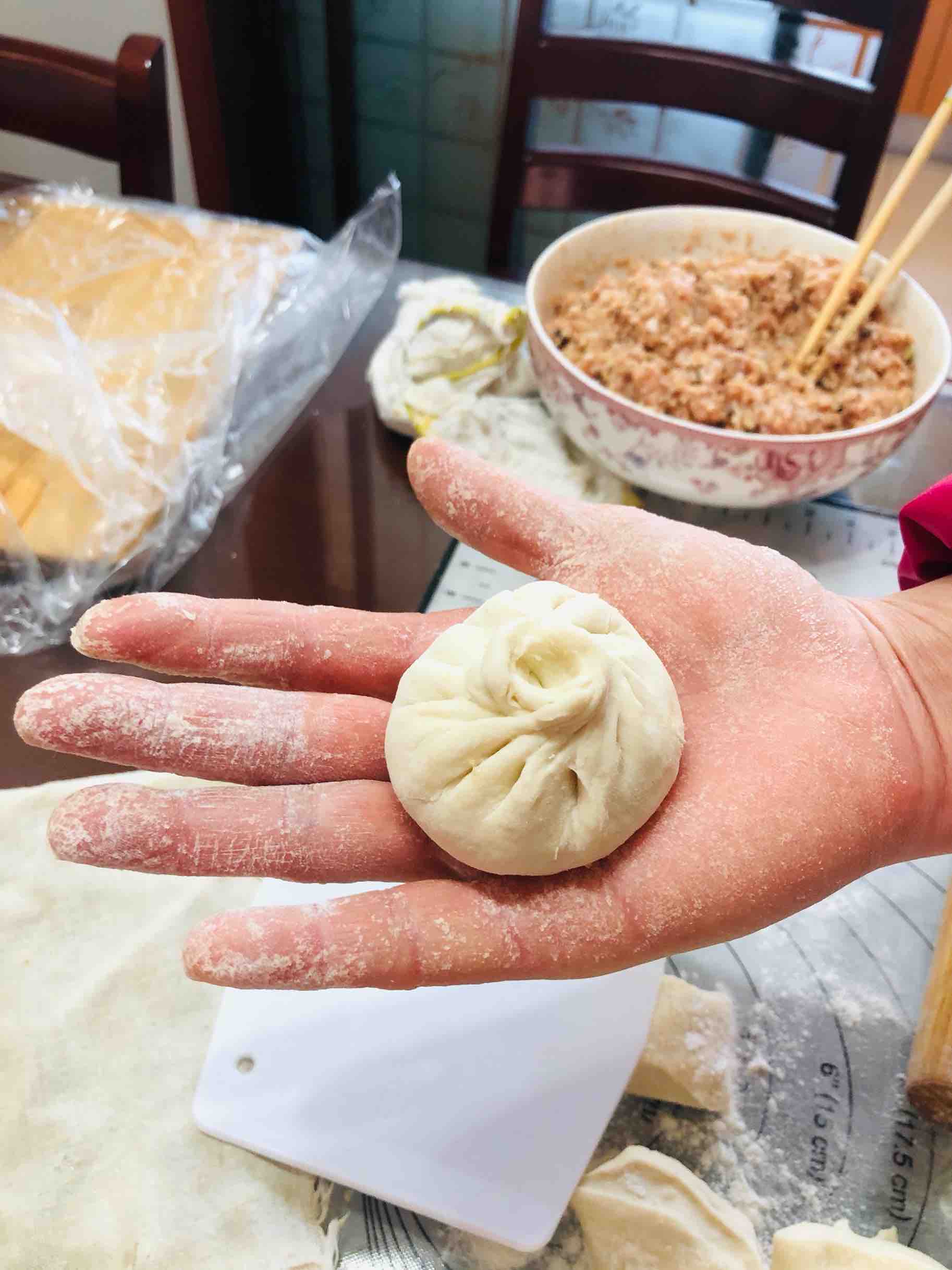 Duang Duang Mushroom Pork Bun recipe