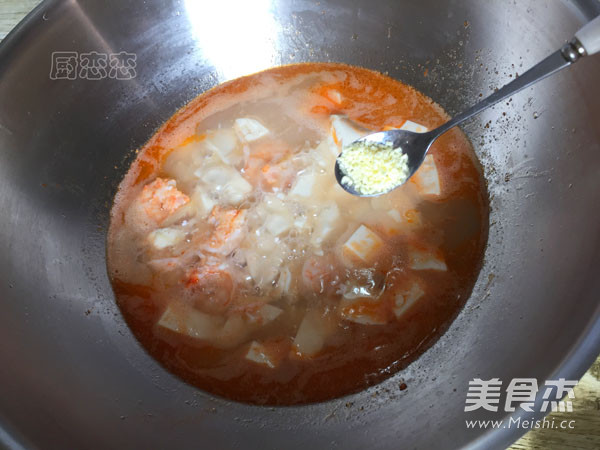 Shrimp Tofu Soup recipe