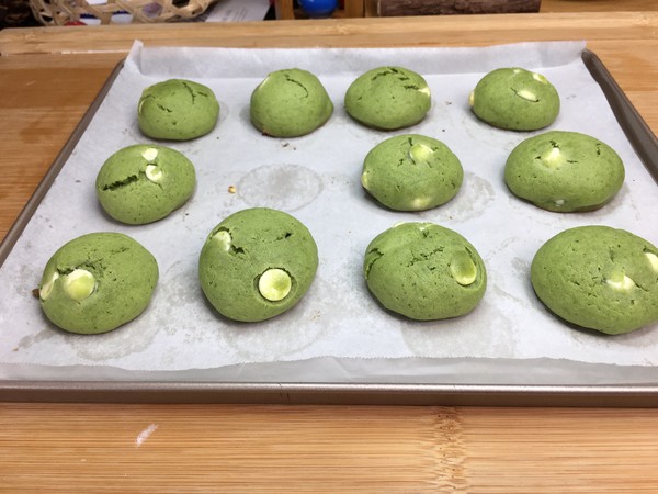 Net Red Matcha Chocolate Soft Cookie Tutorial, Soft and Fragrant Beauty recipe