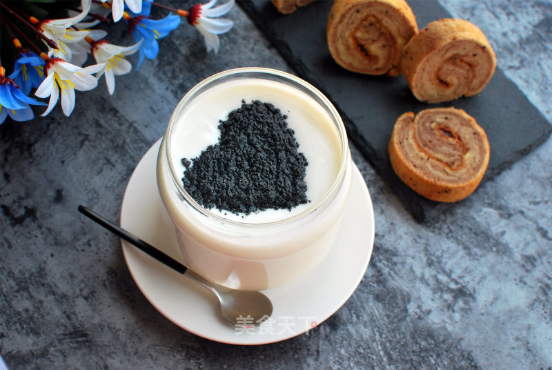 Black Sesame Yogurt recipe