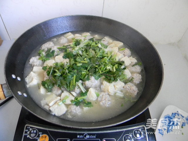 Frozen Tofu Boiled Meatballs recipe