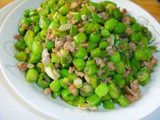 String Beans with Minced Meat recipe