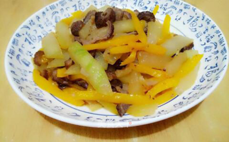 Stir-fried Sea Cucumber with Winter Melon recipe