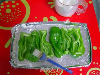 Oil-free Tiger Skin Green Pepper recipe