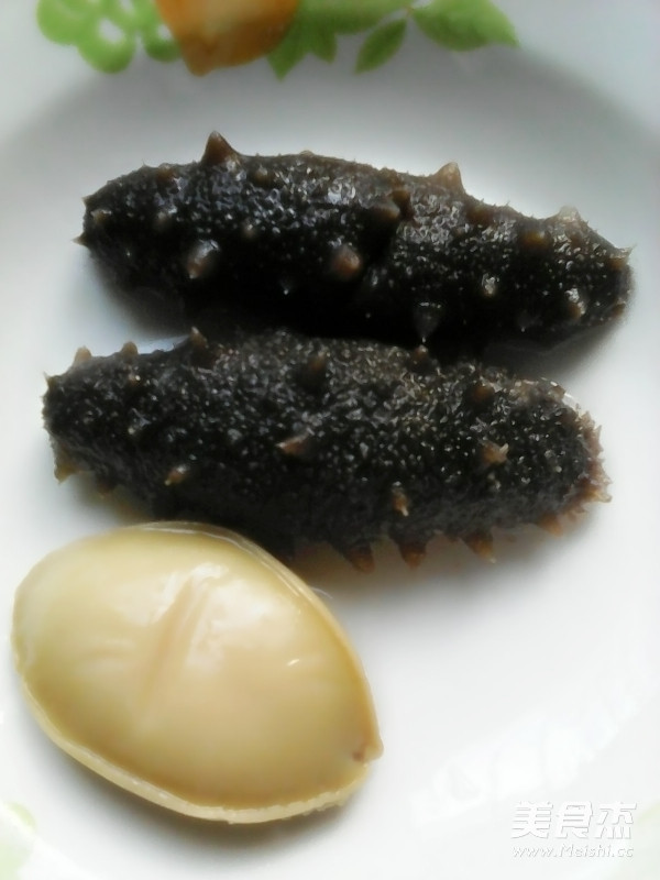 Sea Cucumber and Abalone Congee recipe