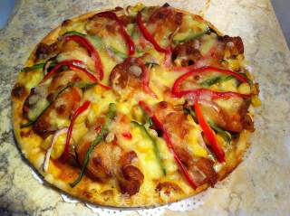 New Orleans Roasted Leg Pizza recipe