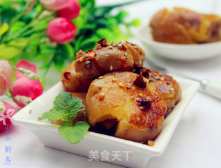 Pan-fried Baby Potatoes recipe