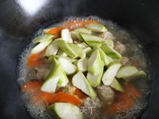 Carrot Loofah Soup recipe