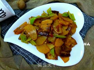 Spicy Potato Chips recipe