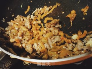 Single Mustard Pork Noodle recipe