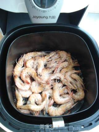 Fried Shrimp with Oil-free Black Pepper recipe
