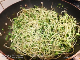 Scallion Black Bean Sprouts recipe