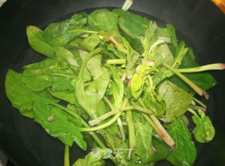 [spinach Transformation of The Greedy Parrot, A New Dish for Weight Loss] Spinach Cup with Pine Nuts recipe