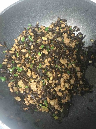 Stir-fried Minced Pork with Rose Kohlrabi recipe