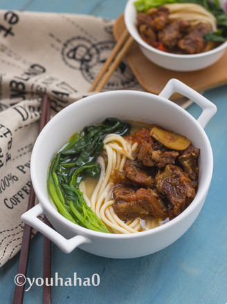 Tomato Beef Brisket Noodle recipe