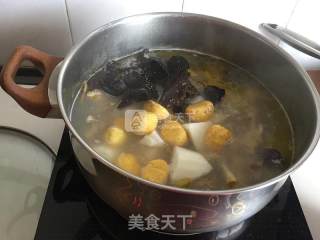 Chestnut and Yam Chicken Soup recipe