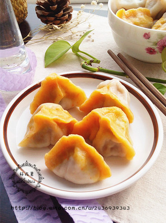 Two-color Dumplings with Mushrooms and Fungus recipe