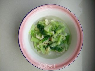 Oil Splashing Cauliflower recipe