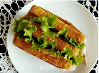 #trust之美# Sausage and Cheese Sandwich recipe