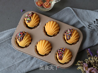 Colorful Lemon Madeleine recipe