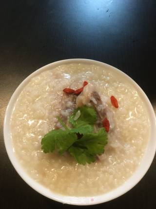 Pork Ribs Congee recipe