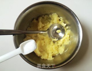 Double Mashed Potatoes with Chicken Sauce recipe