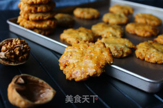 #四session Baking Contest and is Love to Eat Festival# Meat Floss Nut Crisp recipe