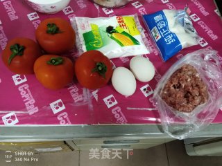 Tomato Meatball Egg Drop Soup recipe