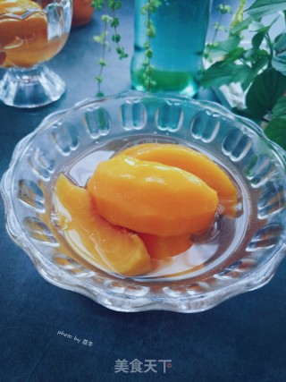 Canned Yellow Peach recipe