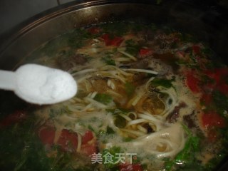 Colorful Beef Noodle recipe