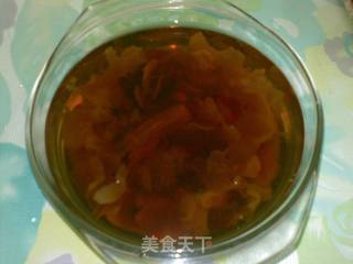 Tremella Porridge with Rock Sugar, Red Dates and Wolfberry recipe